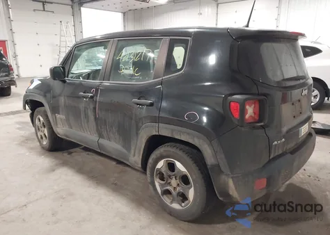 2015 Jeep Renegade Sport from USA, damaged, VIN ZACCJBAT7FPC03923